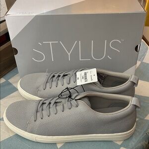 STYLUS Men's Light Gray Sneakers
